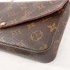 Louis Vuitton Monogram Pochette Pochette Félicie Crossbody Bag in Brown M61276 Secondhand
