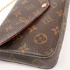 Louis Vuitton Monogram Pochette Pochette Félicie Crossbody Bag in Brown M61276 Secondhand