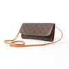 Louis Vuitton Pochette Twin GM Monogram Canvas Crossbody Bag in Brown M51852 Secondhand