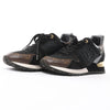 Louis Vuitton Runaway line 21 years Mesh x Leather Sneakers in Black GO0281, Size 39 Secondhand
