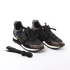 Louis Vuitton Runaway line 21 years Mesh x Leather Sneakers in Black GO0281, Size 39 Secondhand