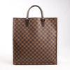 Louis Vuitton Damier Ebene Sac Plat Handbag N51140 Secondhand