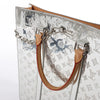 Louis Vuitton Sac Plat Limited Edition Monogram Mirror Handbag in Silver M45884 Secondhand