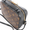 Secondhand Louis Vuitton Saintonge Monogram Canvas Crossbody Bag in Brown x Black M43555