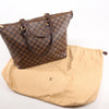 Louis Vuitton Damier Ebene Saleya MM Handbag in Brown N51182 Secondhand
