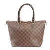Louis Vuitton Damier Ebene Saleya PM Handbag in Brown N51183 Secondhand