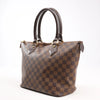 Louis Vuitton Damier Ebene Saleya PM Handbag in Brown N51183 Secondhand