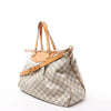 Secondhand Louis Vuitton Siracusa GM Damier Azur 2Way Handbag in Beige N41111