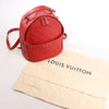 Secondhand Louis Vuitton Sorbonne Monogram Empreinte Backpack in Red M44015