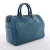 Secondhand Louis Vuitton Speedy 25 Epi Leather Handbag in Blue M43015