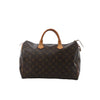 Louis Vuitton Speedy 35 Monogram Canvas Handbag in Brown M41524 Secondhand