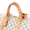 Secondhand Louis Vuitton Keepall Bandoulière 55 Damier Azur Travel Bag in Beige N41429