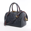 Louis Vuitton Monogram Empreinte Speedy 25 Bandoulière 2Way Handbag in Navy Blue M43501 Secondhand