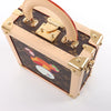 Louis Vuitton x Takashi Murakami Mini Square Trunk Handbag in Brown M13127 Secondhand