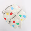 Secondhand Louis Vuitton x Yayoi Kusama Square Bag Leather Handbag in White
