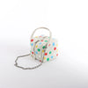Secondhand Louis Vuitton x Yayoi Kusama Square Bag Leather Handbag in White