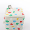 Secondhand Louis Vuitton x Yayoi Kusama Square Bag Leather Handbag in White