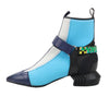 Louis Vuitton Neoprene Deep Sea Ankle Boot in Blue, Size 39 EU Secondhand