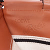 LOEWE Paulas Ibiza Large Canvas Stripes Cushion Tote Secondhand