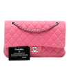 Chanel Medium Classic Jersey Double Flap Secondhand