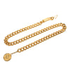 Chanel CC Gold Plated 31 Rue Cambon Medallion Chain Belt Secondhand