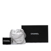 Chanel Mini Metallic Calfskin 22 Satchel Secondhand