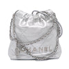 Chanel Mini Metallic Calfskin 22 Satchel Secondhand