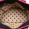 LOEWE Grained Bicolor Calfskin Cruz Satchel Secondhand
