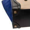 Celine Micro Tricolor Leather Luggage Tote Secondhand
