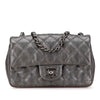 Chanel Mini Rectangular Classic Metallic Caviar Single Flap Secondhand