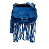 Gucci Medium Suede Bamboo Nouveau Fringe Crossbody Secondhand