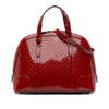 Gucci Medium Microguccissima Patent Nice Dome Satchel Secondhand