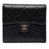 Chanel CC Quilted Caviar Trifold Wallet Secondhand