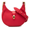 Bvlgari Small Leather Serpenti Ellipse Satchel Secondhand