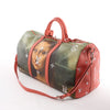 Louis Vuitton Keepall 50 Masters Collection Travel Bag in Pink x Green M43377 Secondhand