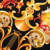 Hermès Orgauphone et Autres Mecaniques Silk Scarf 90 Secondhand