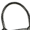 Dior Large Canvas Houndstooth Embroidered Book Tote Secondhand