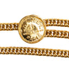 Chanel Gold Plated 31 Rue Cambon Paris Medallion Chain Belt Secondhand