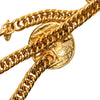 Chanel Gold Plated 31 Rue Cambon Paris Medallion Chain Belt Secondhand