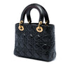 Dior Small Crinkled Patent Cannage My ABCDior Lady Dior Secondhand