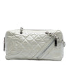 Chanel Quilted Aged Calfskin Cotton Club Bowler Bag Secondhand