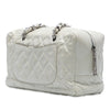 Chanel Quilted Aged Calfskin Cotton Club Bowler Bag Secondhand