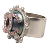 Chanel CC Brass Strass Ring Secondhand
