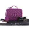 Chanel Small Caviar CC Filigree Vanity Case Secondhand