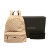 Gucci Large GG Canvas Web Tag Backpack Secondhand