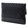 Chanel Large Aged Calfskin Gabrielle O Case Clutch Secondhand