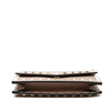 Valentino Pebbled Calfskin Rockstud Envelope Wallet on Chain Secondhand
