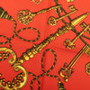Hermès Les Cles Silk Scarf 90 Secondhand