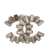 Secondhand Chanel CC Brass Strass Baguette Brooch