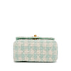 Chanel Quilted Tweed Crush Top Handle Bag Secondhand